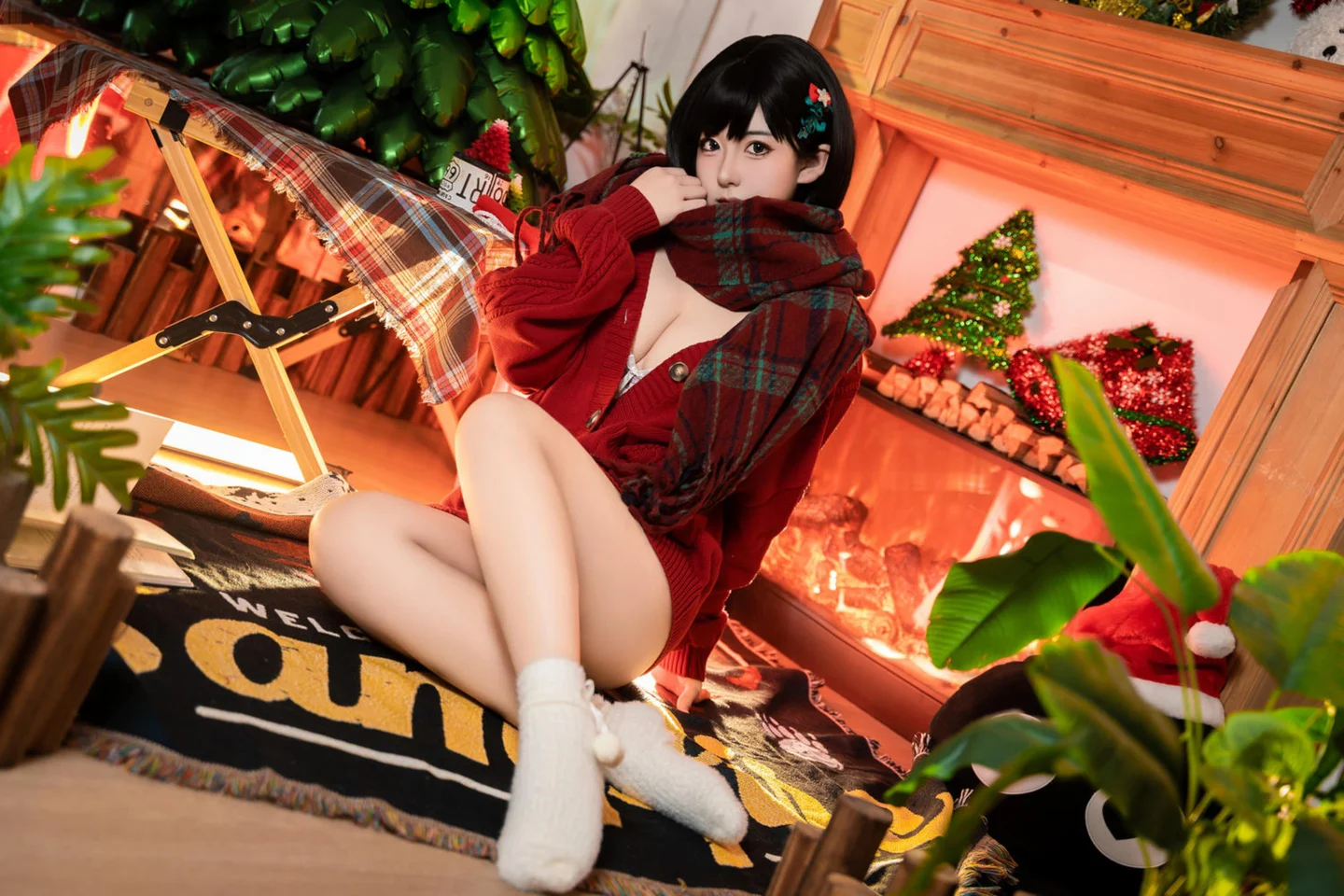 虎森森 - 圣诞快乐 [55P-921MB] tg@simisebaisi 【丝足阁】007.webp